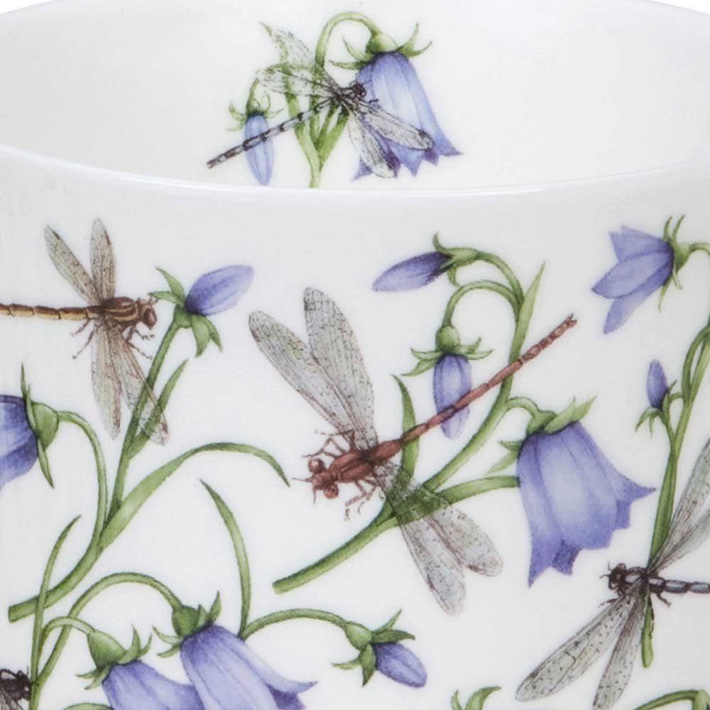 Detailansicht DUNOON Becher Cumbrae Dovedale Harebell Glockenblume 0,45l Porzellan 292094 formano