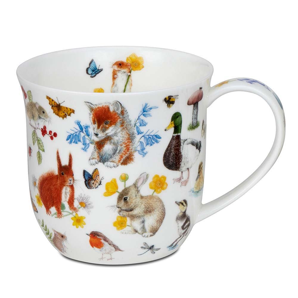 Becher Cumbrae Wildwood Maus 0,45l Porzellan 292056 DUNOON