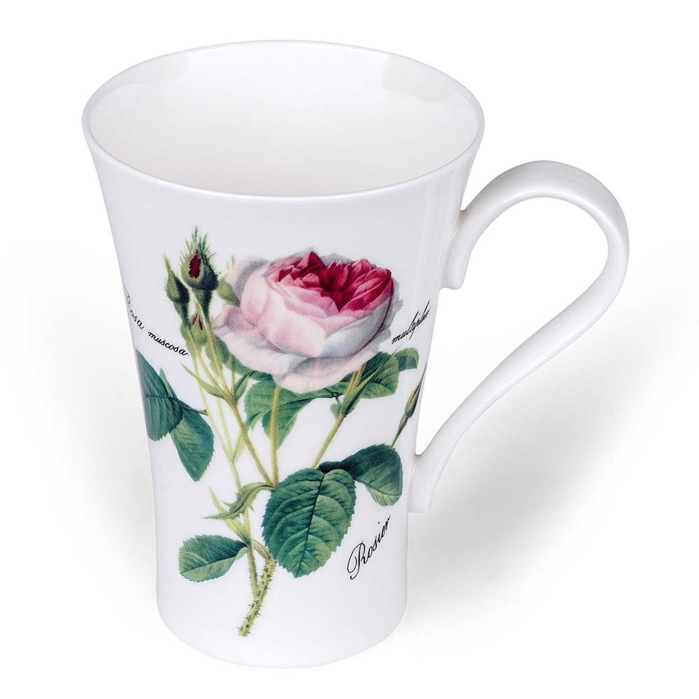 Becher Latte 480 ml Redoute Roses Porzellan 297297 Roy Kirkham