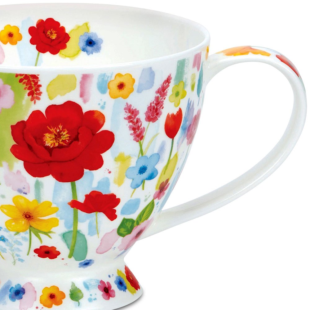 Becher Skye Floral Burst rot 0,45l Henkel Porzellan 291189 DUNOON