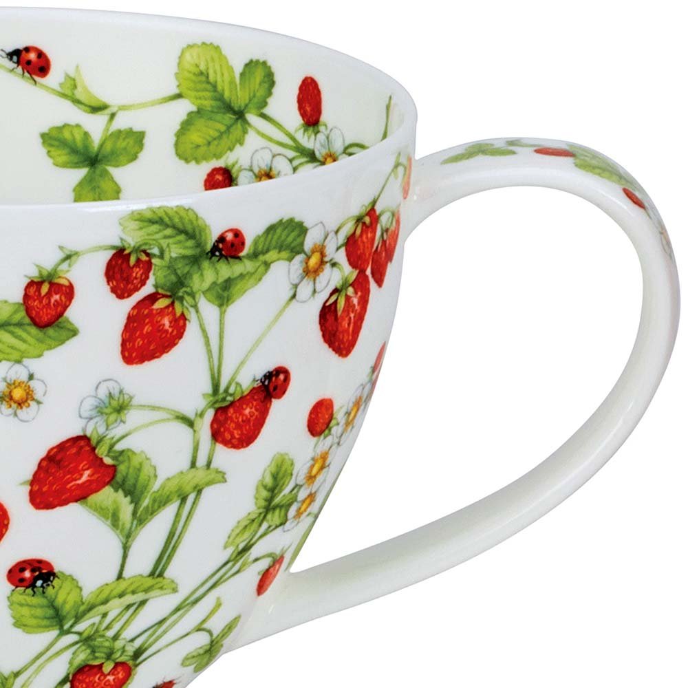 Henkel von Becher Skye Wild Strawberry 0,45l Porzellan 294456 DUNOON