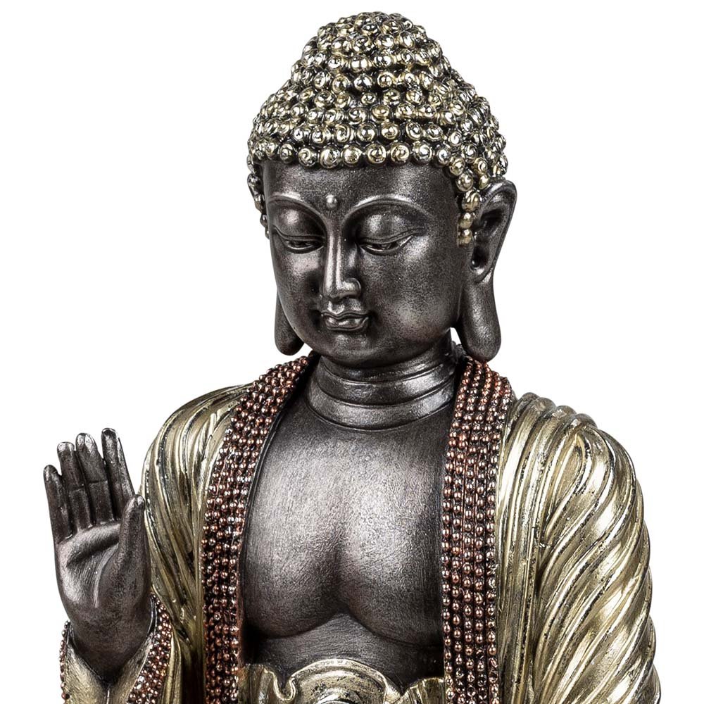 Buddha 25 cm handbemalt Kopf 772978 formano