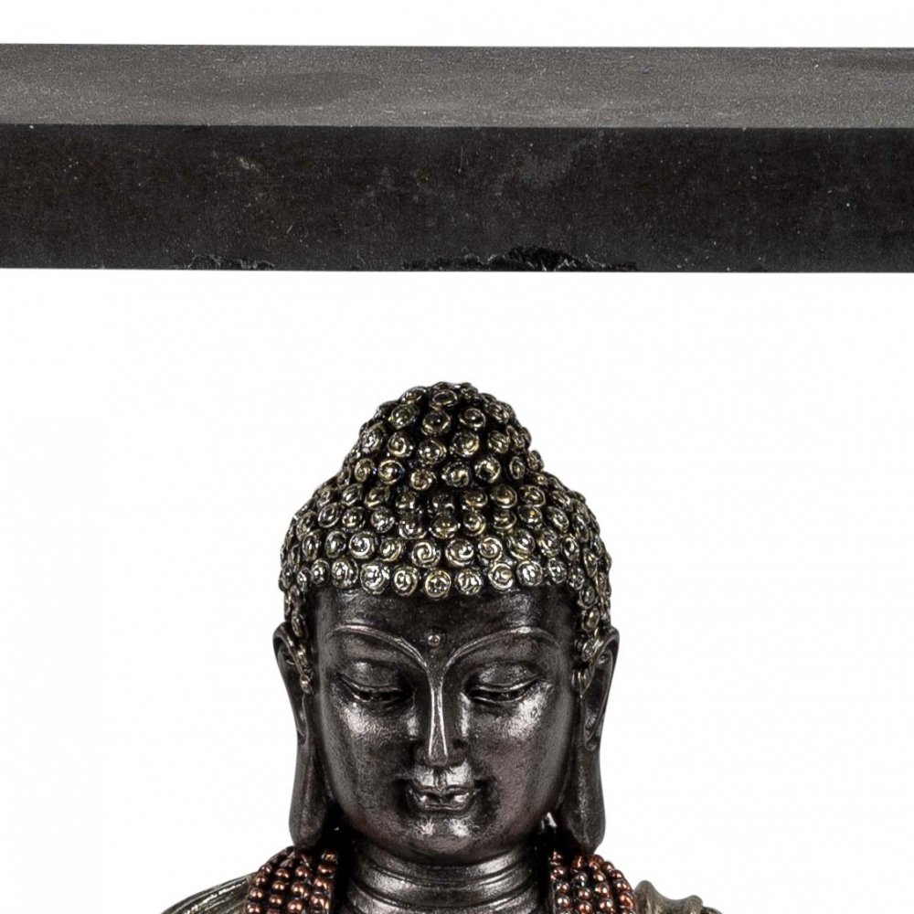 Buddha im Rahmen 20 cm Oberseite handbemalt 772985 formano