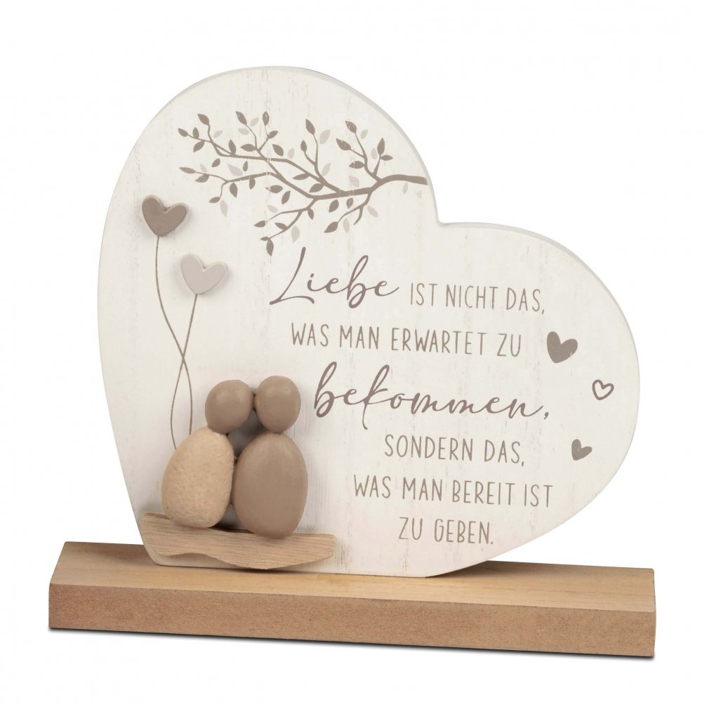 Haus + Hase 14 cm Holz Keramik 583857 Ostern formano