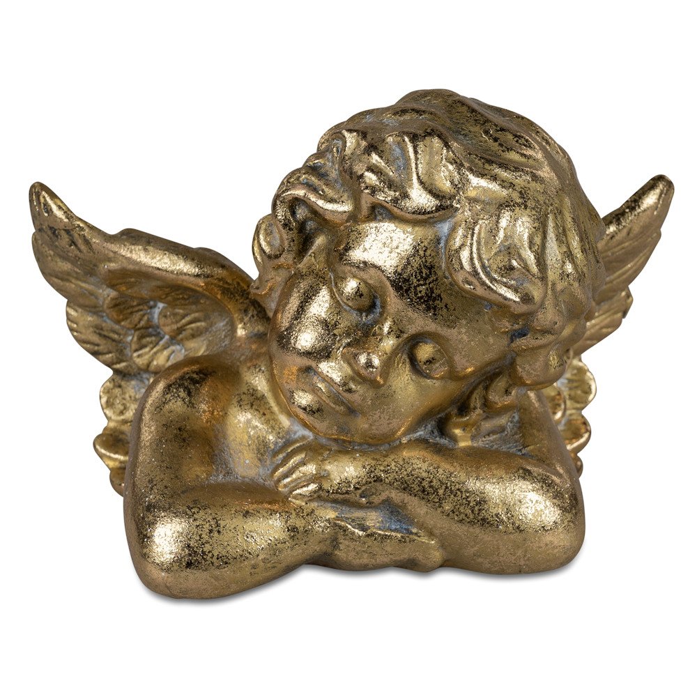Engelbüste 25 cm Antik-Gold 785978 formano