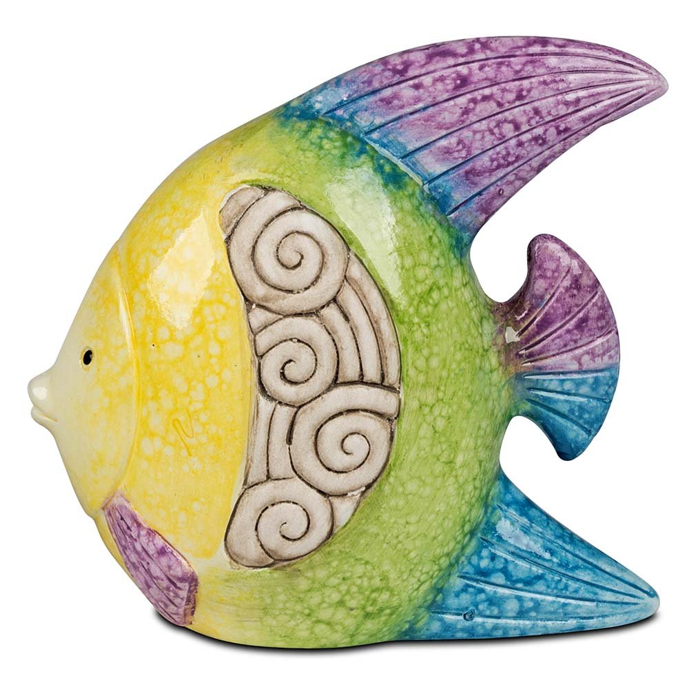 Fisch B 14 cm Sommerfarben Keramik 705808 formano