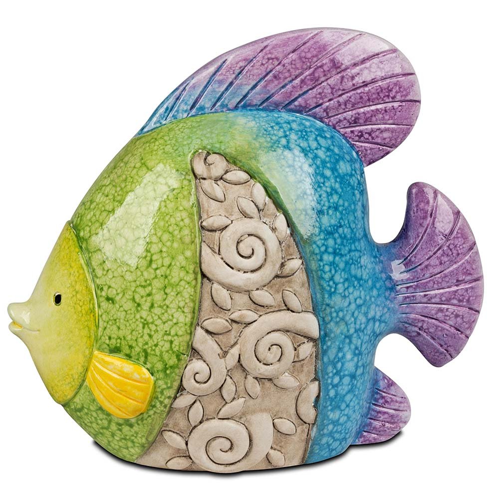 Fisch B 20 cm Sommerfarben Keramik 705815 formano