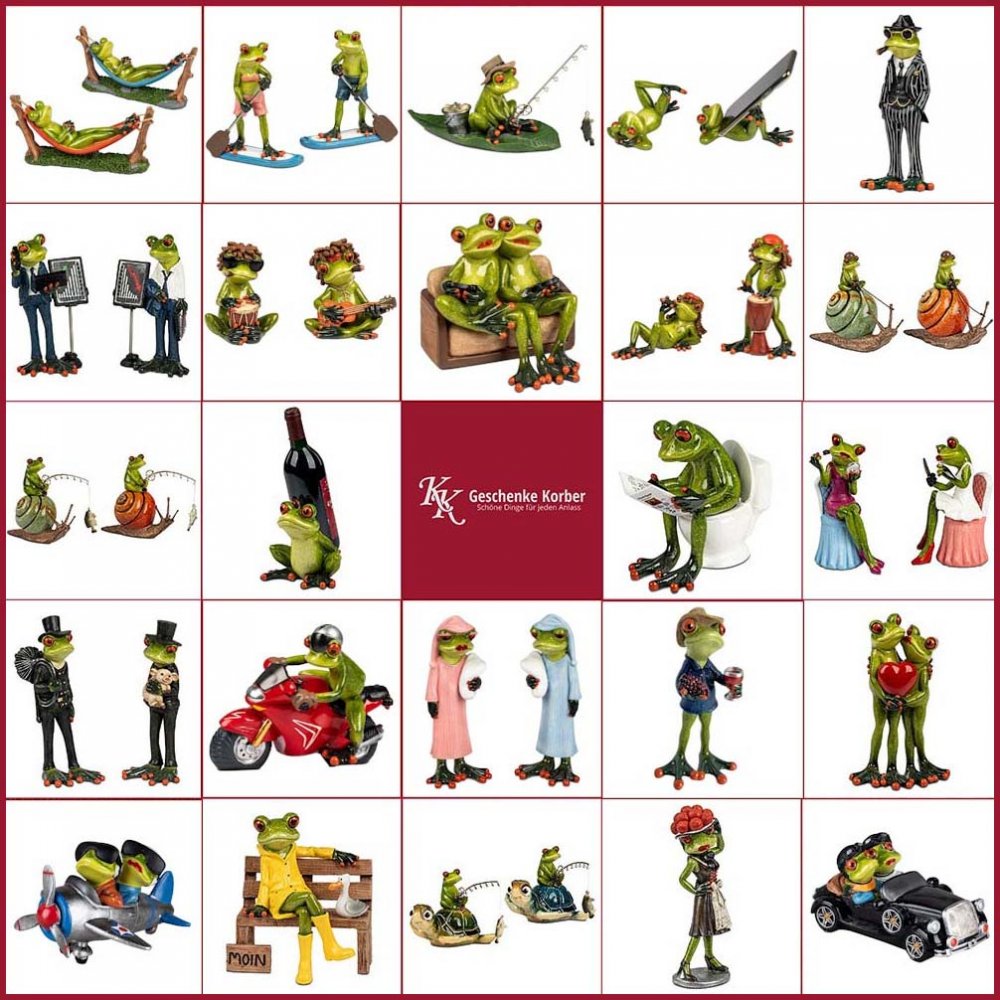 Frösche hellgrün aus Froschhausen 2025-2026 formano