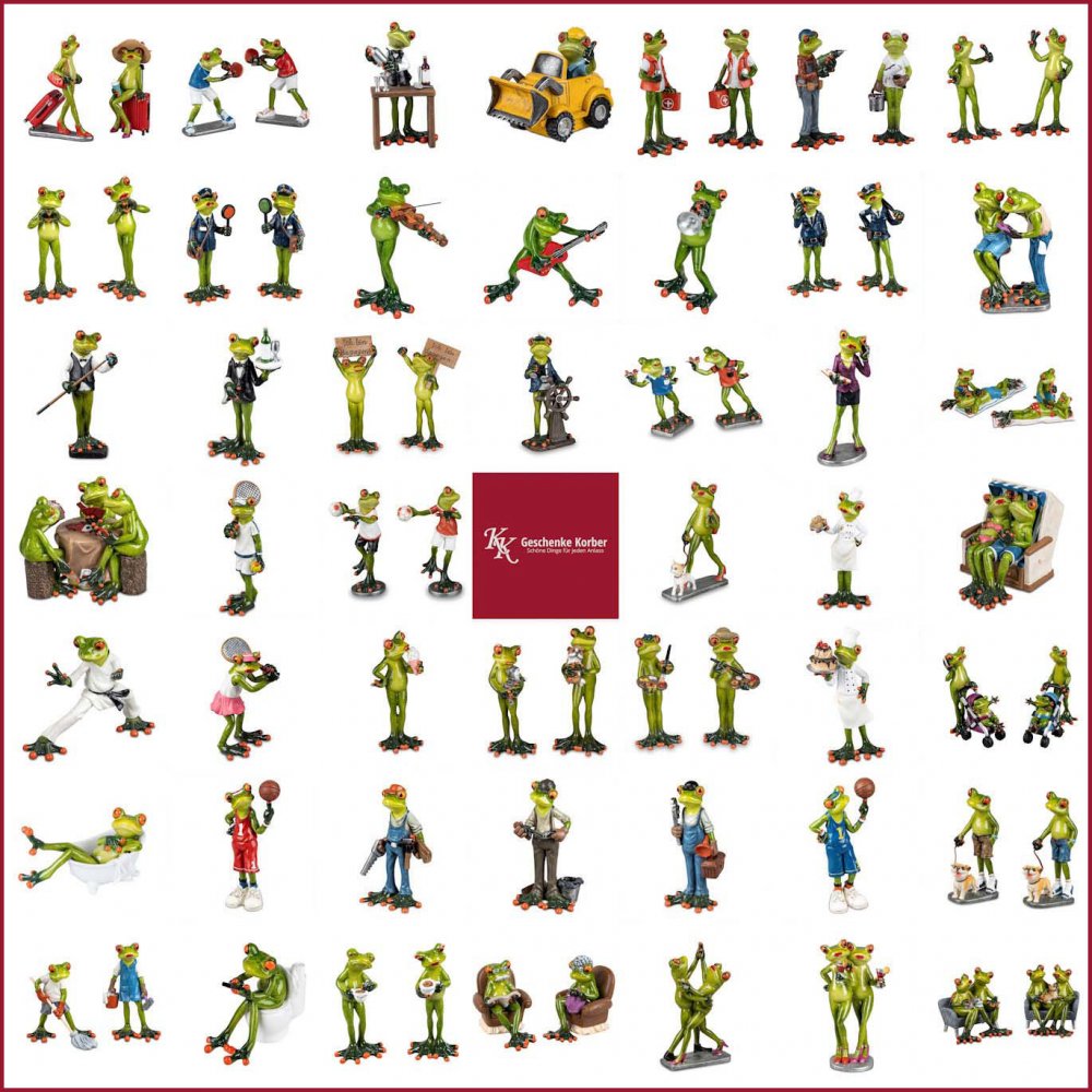 Frösche hellgrün aus Froschhausen 2024 formano