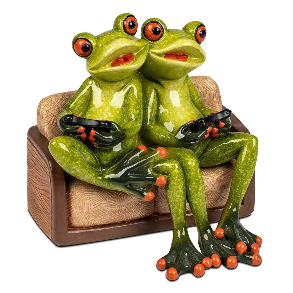Frösche Glücksbringer 18 cm hellgrün 768438 formano
