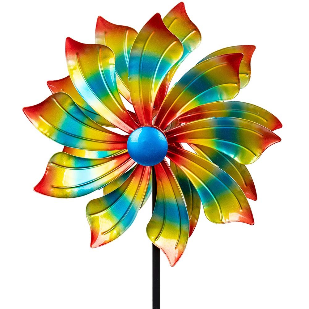 Gartenstecker Windrad Spirale Metall 571403 formano