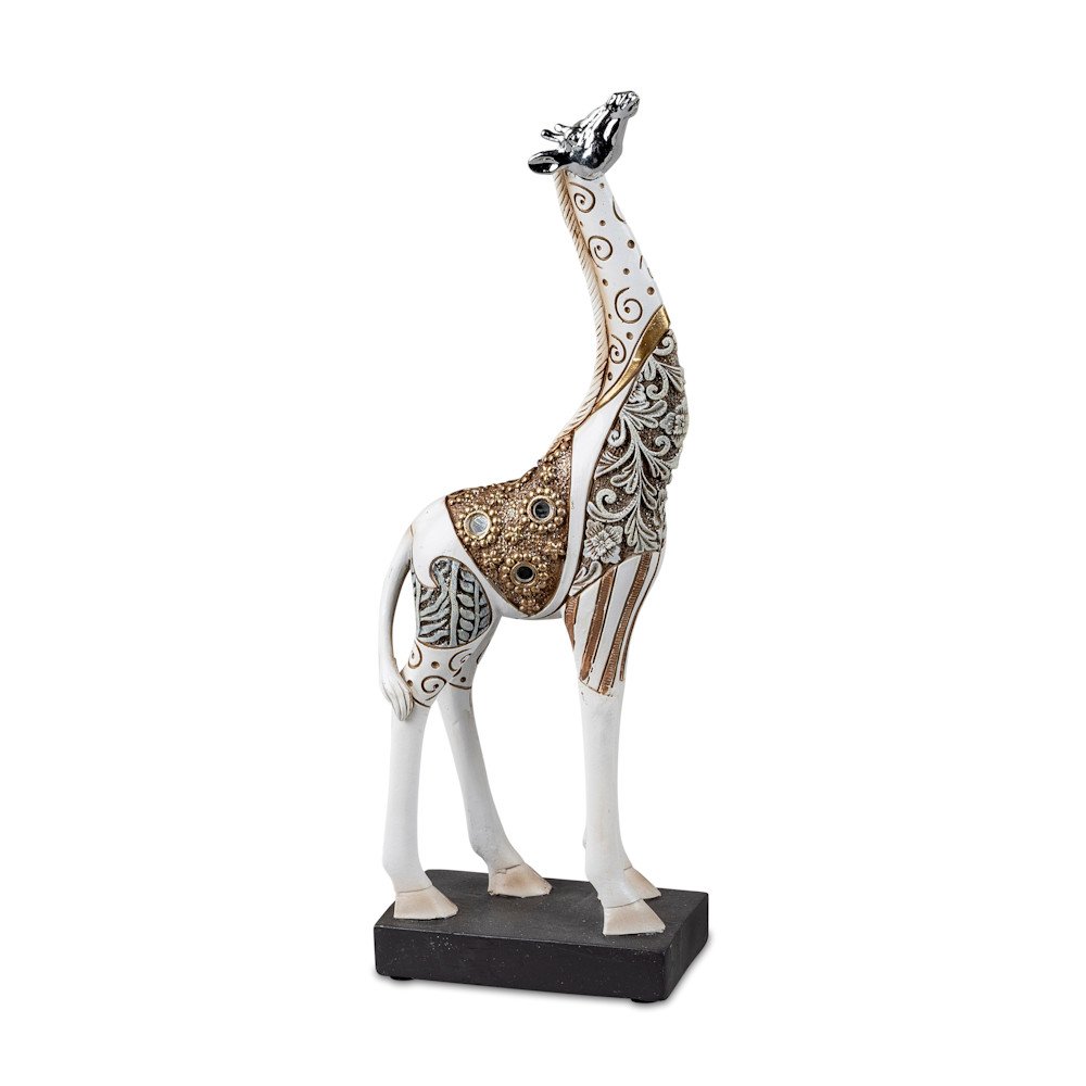 Giraffe 29 cm Luxor-creme mit Spiegel-Elementen 756718 formano