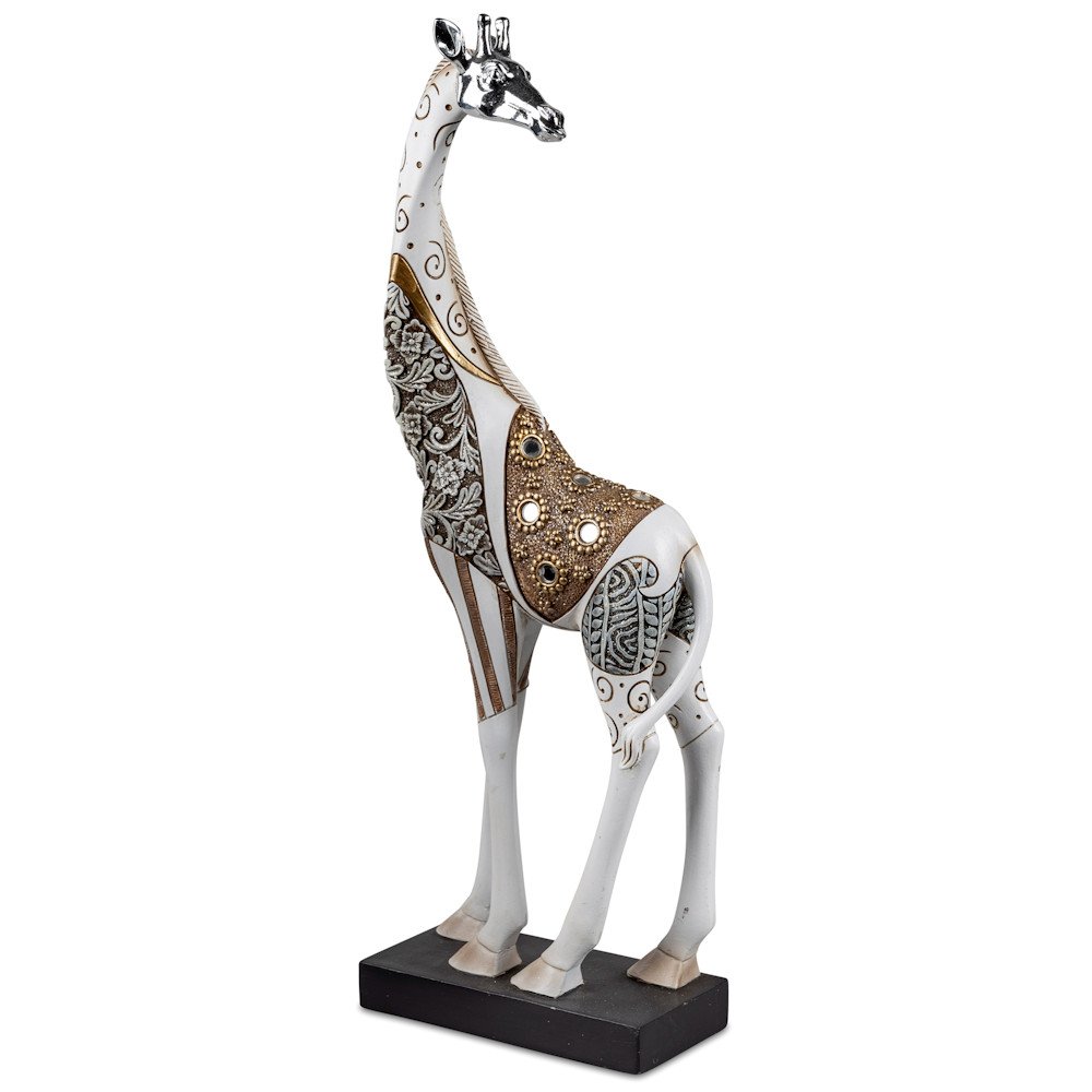 Giraffe 44 cm Luxor-creme mit Spiegel-Elementen 756978 formano