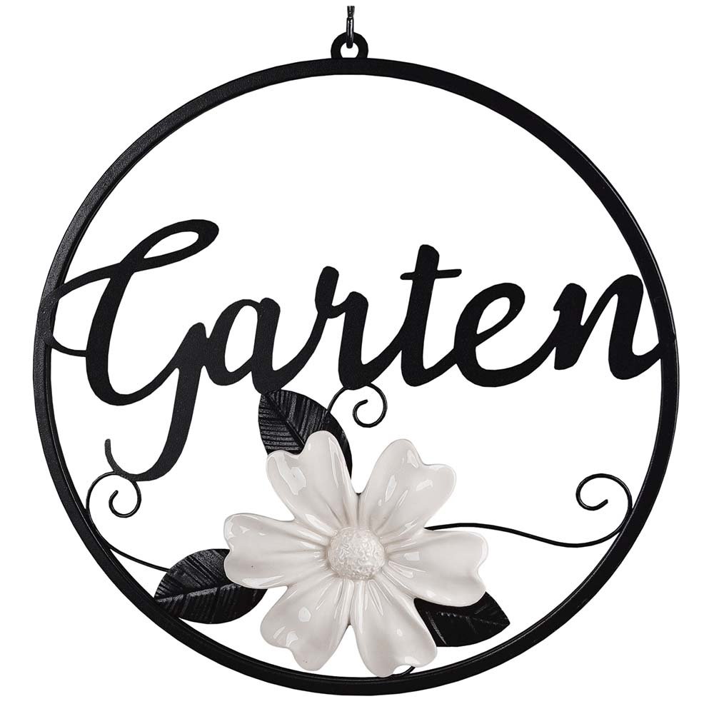 Hänger Kreis 38 cm Garten Metall 558442 formano