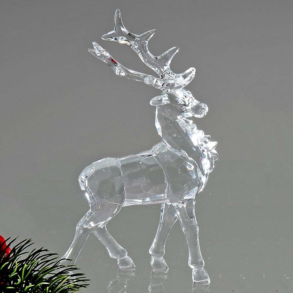 Figur A Hirsch Acryl klar 678263 formano