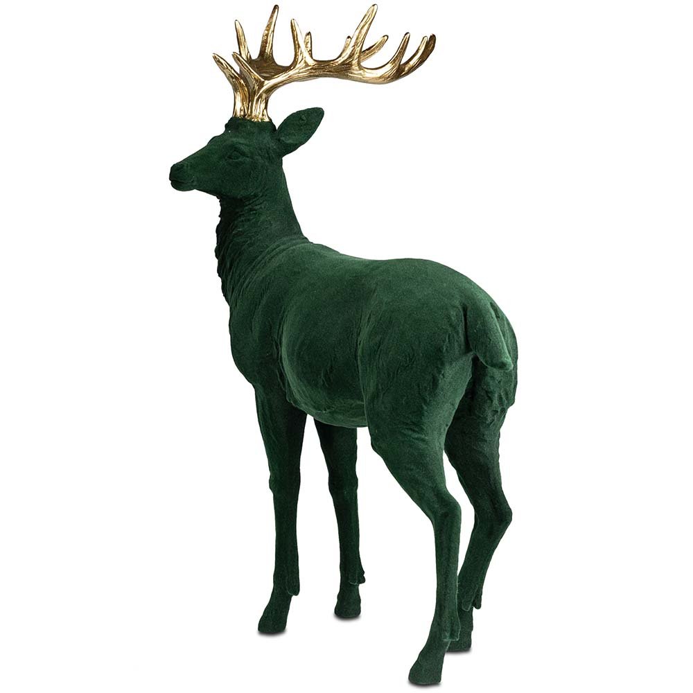 Hirsch stehend grün Trend X'mas B 751287 formano