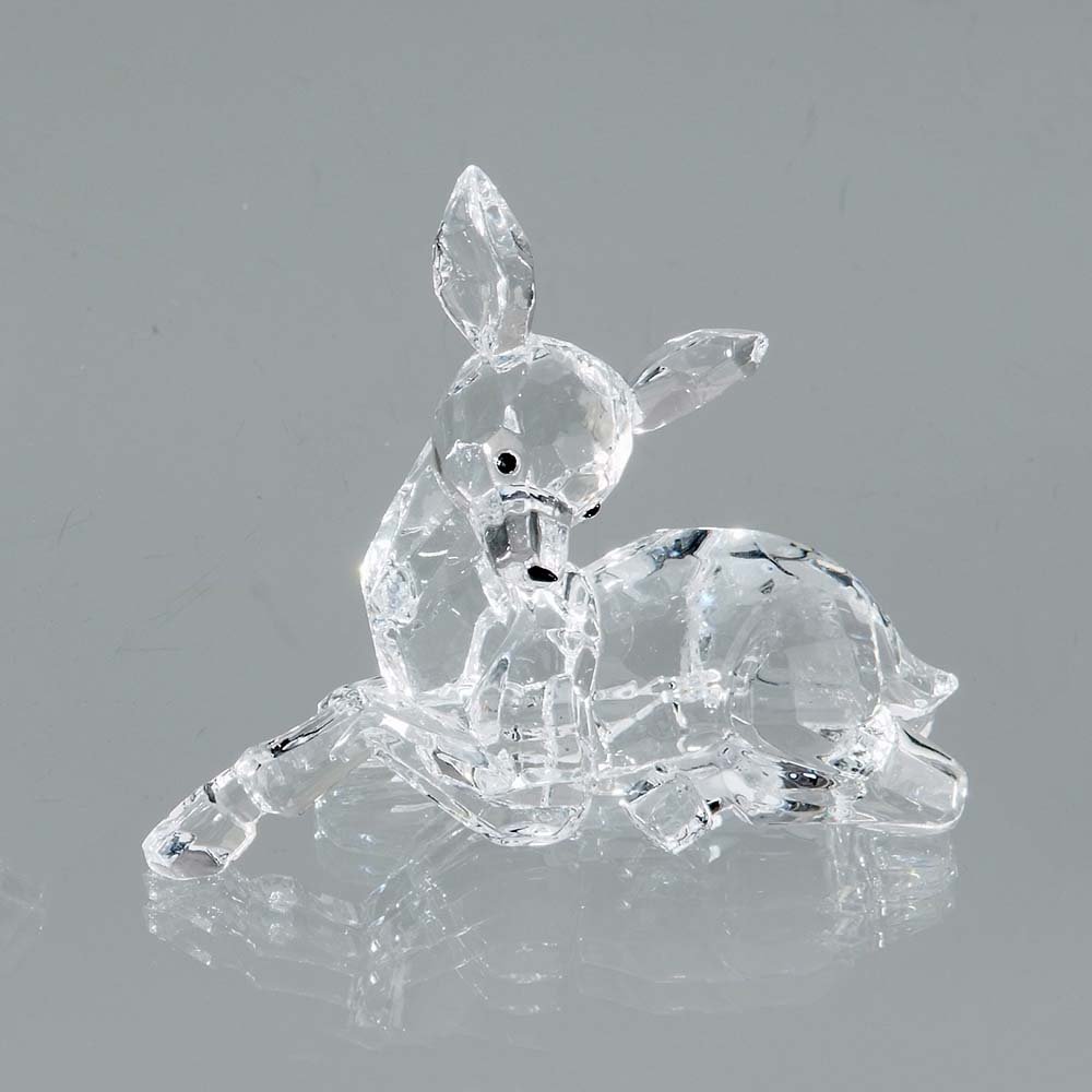 Reh liegend 11 cm Acryl klar 678478 formano
