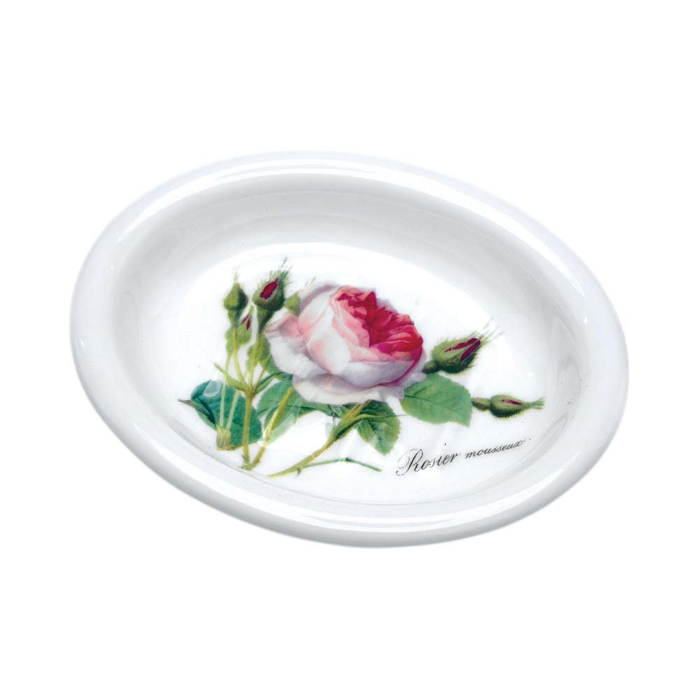 Seifenschale oval 12,5 cm Redoute Roses Porzellan 966902 Roy Kirkham