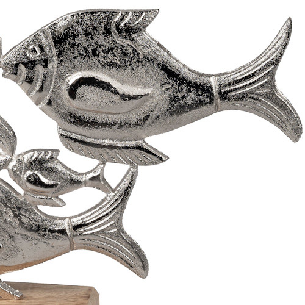 Schwanz der Fische 34 cm aus Alu-Mango-Holz 509956 formano
