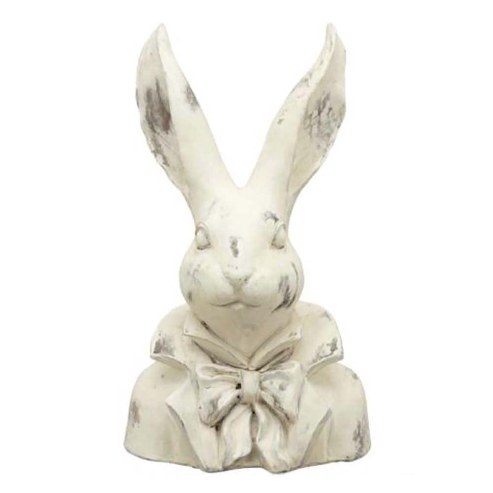 Hasenbüste Valo 29 cm steinfarben 260629 Exner